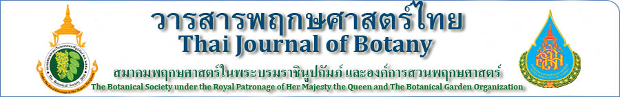 วารสารพฤกษศาสตร์ไทย สวนสมเด็จพระนางเจ้าสิริกิติ์